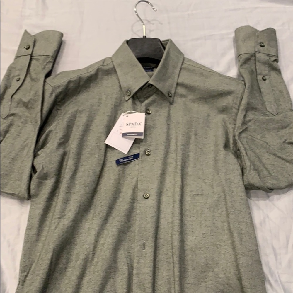 Spada Custom Fit Long Sleeve Mens Shirt